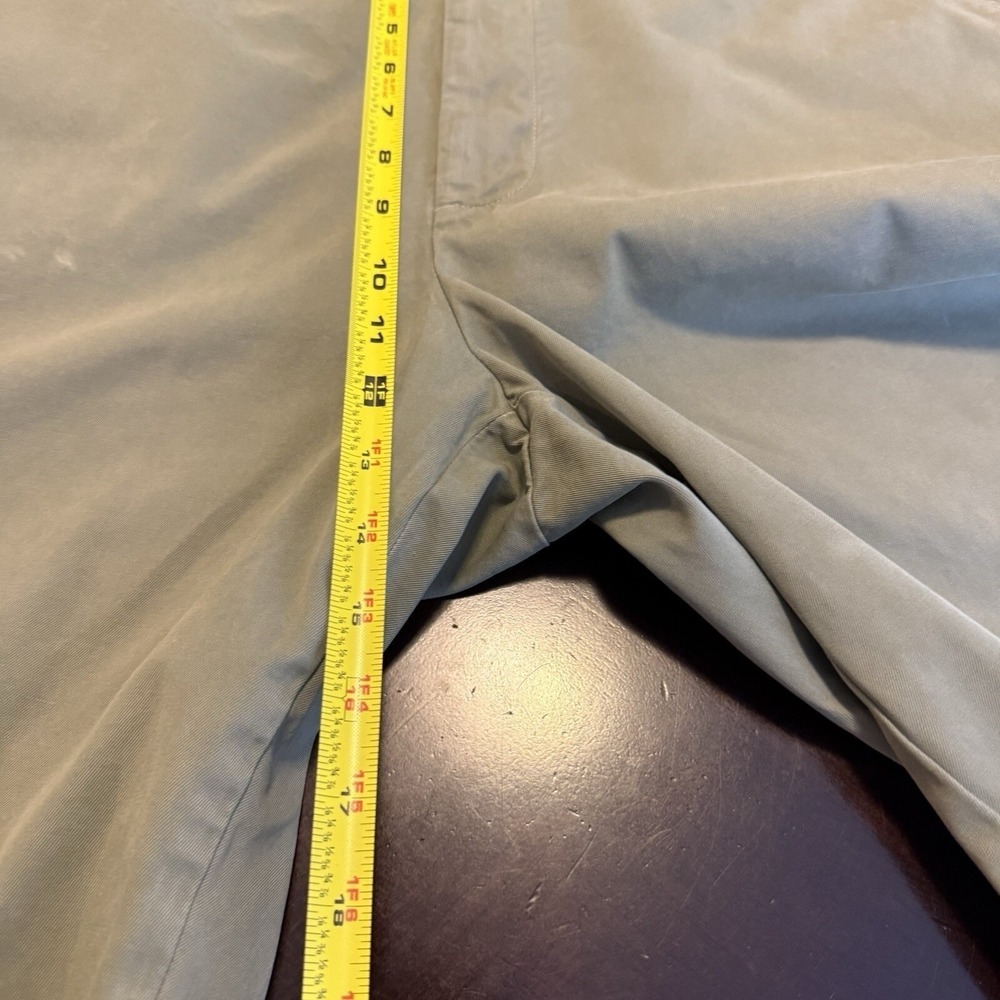 Brooks Brothers Mens Green Khaki Bermuda Preppy Classic Cotton Golf Shorts 40" - Picture 10 of 11